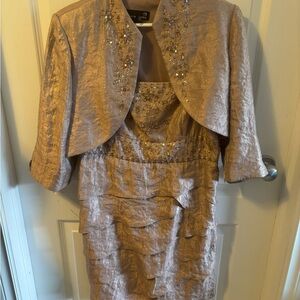 Elegant Dress with Jacket, Like New
